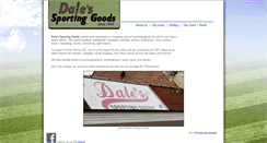 Desktop Screenshot of dalessporting.com